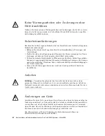 Предварительный просмотр 44 страницы Sun Microsystems Sun Fire E2900 Compliance And Safety Manual