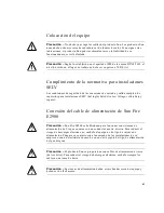 Предварительный просмотр 65 страницы Sun Microsystems Sun Fire E2900 Compliance And Safety Manual