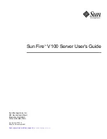 Sun Microsystems Sun Fire V100 User Manual preview