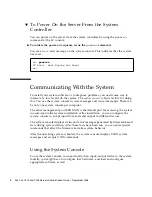 Предварительный просмотр 20 страницы Sun Microsystems Sun Fire V215 Administration Manual