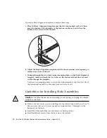 Preview for 20 page of Sun Microsystems Sun Fire V490 Setup And Rackmounting Manual