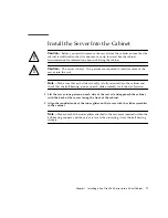 Preview for 27 page of Sun Microsystems Sun Fire V490 Setup And Rackmounting Manual