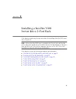 Preview for 31 page of Sun Microsystems Sun Fire V490 Setup And Rackmounting Manual