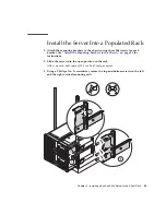 Preview for 39 page of Sun Microsystems Sun Fire V490 Setup And Rackmounting Manual