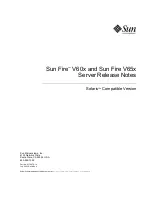 Sun Microsystems Sun Fire V60 Series Release Notes предпросмотр