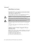 Предварительный просмотр 72 страницы Sun Microsystems Sun Fire X4100 Product Notes