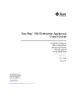 Sun Microsystems Sun Ray 150 User Manual preview