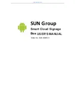 Предварительный просмотр 1 страницы Sun Microsystems SUN-SG8SCS User Manual