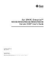 Предварительный просмотр 1 страницы Sun Microsystems Sun SPARC Enterprise M3000 User Manual