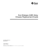 Sun Microsystems Sun Storage J4400 Replacement Manual preview