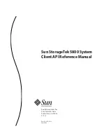 Sun Microsystems Sun StorageTek 5800 Reference Manual preview