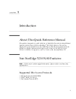 Preview for 13 page of Sun Microsystems Sun StorEdge 5210 NAS Quick Reference Manual