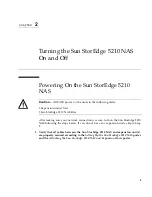 Preview for 17 page of Sun Microsystems Sun StorEdge 5210 NAS Quick Reference Manual