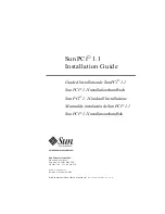 Preview for 1 page of Sun Microsystems SunPCi 1.1 Installation Manual