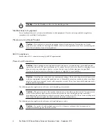 Предварительный просмотр 10 страницы Sun Oracle Blade X4-2B Safety And Compliance Manual