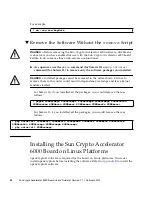 Preview for 46 page of Sun Oracle Crypto Accelerator 6000 Board User Manual