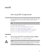 Предварительный просмотр 85 страницы Sun Oracle Fire X4470 M2 Service Manual