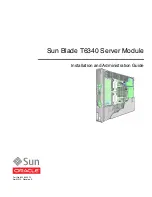 Sun Oracle Sun Blade T6340 Installation And Administration Manual preview