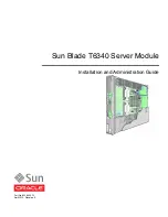 Preview for 1 page of Sun Oracle Sun Blade T6340 Installation And Administration Manual