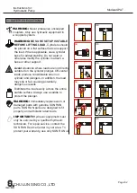 Предварительный просмотр 9 страницы SUN RUN SPAT Operating Instructions Manual