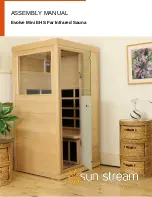 Sun-Stream Evolve Mini EHS Far Infrared Sauna Assembly Manual предпросмотр