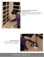 Предварительный просмотр 9 страницы Sun-Stream Evolve Mini EHS Far Infrared Sauna Assembly Manual