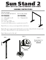 Sun System Sun Stand 2 Assembly Instructions preview