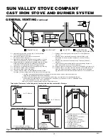 Предварительный просмотр 10 страницы sun valley MSDVBP Owner'S Operation And Installation Manual