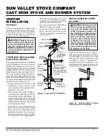 Preview for 10 page of sun valley MSTBVN Owner'S Operation And Installation Manual