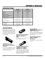 Preview for 27 page of sun valley MSTBVN Owner'S Operation And Installation Manual