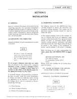 Предварительный просмотр 17 страницы sunair ASB-850 Operation And Maintenance Manual