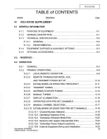 Preview for 113 page of sunair RCU-9310B Operation And Maintenance Manual