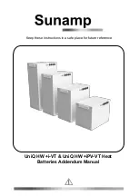 Sunamp UniQ HW +i-VT Addendum Manual preview