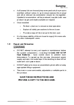 Preview for 7 page of Sunamp UniQ HW +iLTHP Series Installation And User Manual