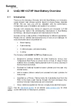 Preview for 8 page of Sunamp UniQ HW +iLTHP Series Installation And User Manual