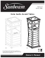 Preview for 1 page of Sunbeam 0125 Owner'S Manual