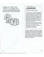 Preview for 6 page of Sunbeam 06081 Instructions Manual