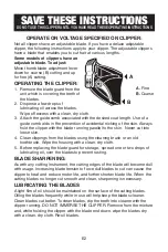 Предварительный просмотр 3 страницы Sunbeam 078505 Instruction Manual