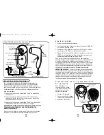 Предварительный просмотр 7 страницы Sunbeam 1632 Series Instruction Manual