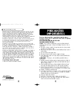 Предварительный просмотр 12 страницы Sunbeam 1632 Series Instruction Manual