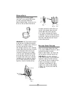 Предварительный просмотр 18 страницы Sunbeam 2356 Instruction Manual
