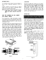 Preview for 2 page of Sunbeam 2571 Owner'S Manual, Operating Instruction