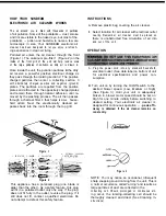 Preview for 2 page of Sunbeam 2585 Owner'S Manual