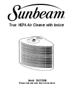 Предварительный просмотр 1 страницы Sunbeam 2587 Instruction Manual