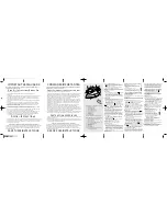 Предварительный просмотр 2 страницы Sunbeam 2631-33 Instruction Manual