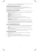 Предварительный просмотр 10 страницы Sunbeam 26630 Instruction Manual
