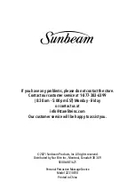 Preview for 7 page of Sunbeam 32310010 Instruction Manual