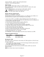 Предварительный просмотр 8 страницы Sunbeam 3335-33 User Manual