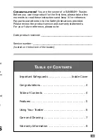 Предварительный просмотр 4 страницы Sunbeam 3842 User Manual