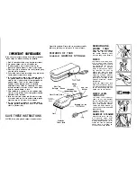 Preview for 2 page of Sunbeam 4026-2 Instructions
